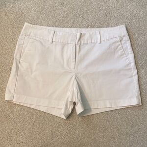 Ann Taylor City Shorts, White, size 12